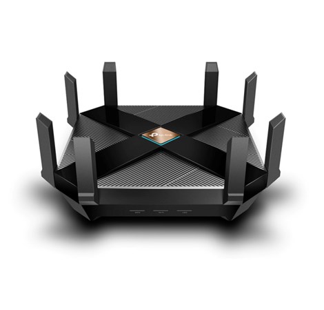 TP-Link AX6000 bežični usmjerivač (Dual-Band Router Wi-Fi 6) 1148Mbps/4804Mbps (2.4GHz/5GHz), 802.11ax/a/b/g/n/ac, 1×G-WAN, 8×G-LAN, USB-A3.0/USB-C3.0, 8×fiksne antene