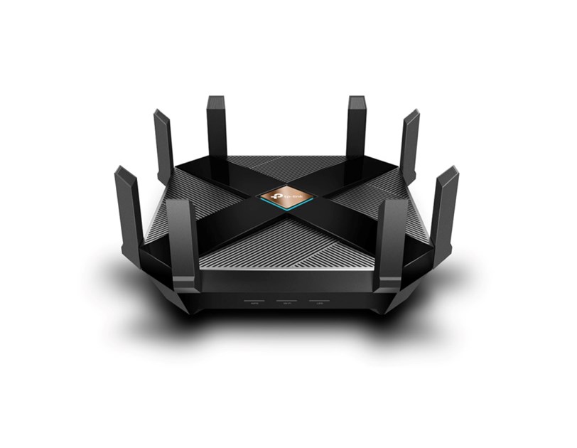 TP-Link AX6000 bežični usmjerivač (Dual-Band Router Wi-Fi 6) 1148Mbps/4804Mbps (2.4GHz/5GHz), 802.11ax/a/b/g/n/ac, 1×G-WAN, 8×G-LAN, USB-A3.0/USB-C3.0, 8×fiksne antene