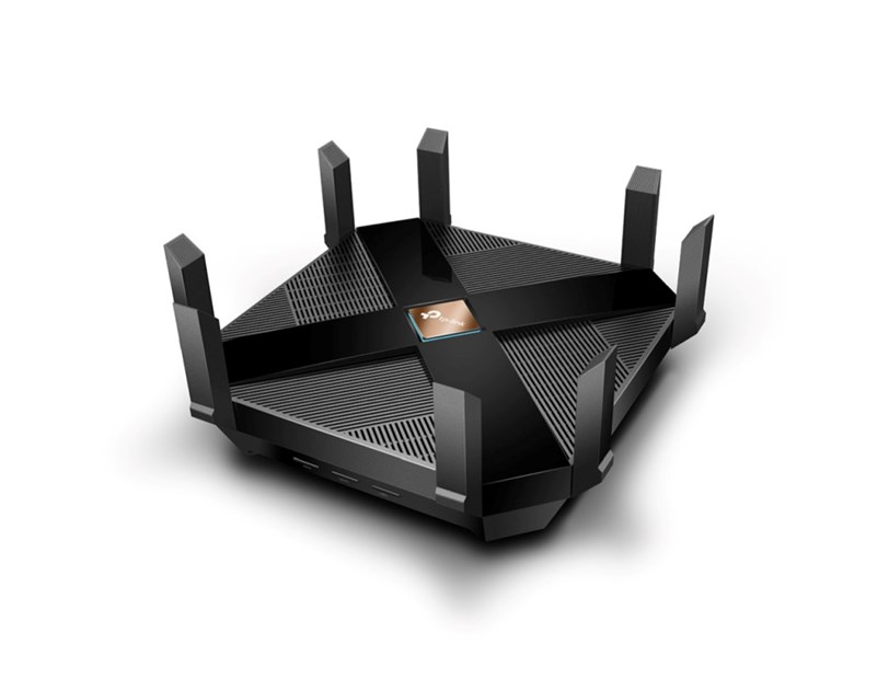 TP-Link AX6000 bežični usmjerivač (Dual-Band Router Wi-Fi 6) 1148Mbps/4804Mbps (2.4GHz/5GHz), 802.11ax/a/b/g/n/ac, 1×G-WAN, 8×G-LAN, USB-A3.0/USB-C3.0, 8×fiksne antene