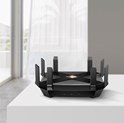 TP-Link AX6000 bežični usmjerivač (Dual-Band Router Wi-Fi 6) 1148Mbps/4804Mbps (2.4GHz/5GHz), 802.11ax/a/b/g/n/ac, 1×G-WAN, 8×G-LAN, USB-A3.0/USB-C3.0, 8×fiksne antene