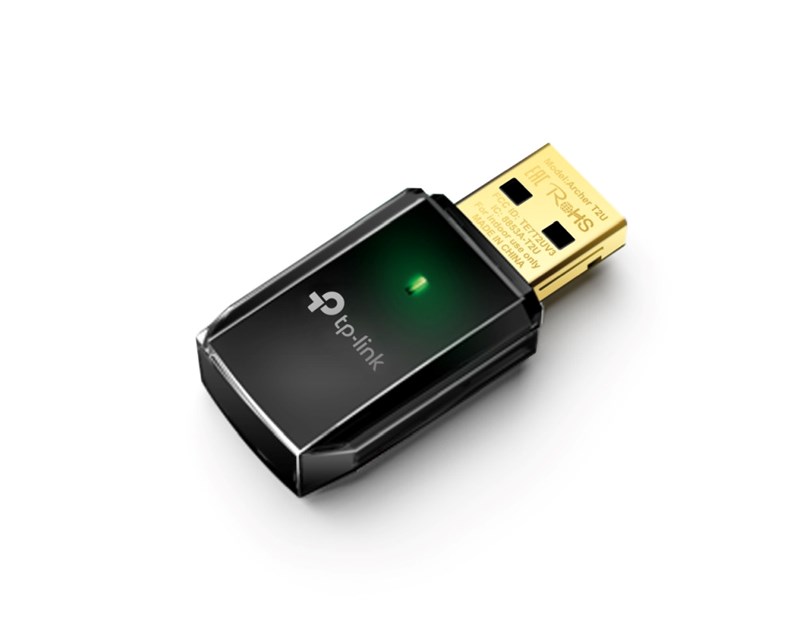 TP-Link AC600 Archer T2U bežični Dual-Band USB adapter 150Mbps/433Mbps (2.4GHz/5GHz), 802.11a/b/g/n/ac, WPA2/WPA