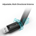 TP-Link AC600 Archer T2U Plus bežični High-Gain Dual-Band USB adapter 200Mbps/433Mbps (2.4GHz/5GHz), 802.11a/b/g/n/ac, 5dBi antena