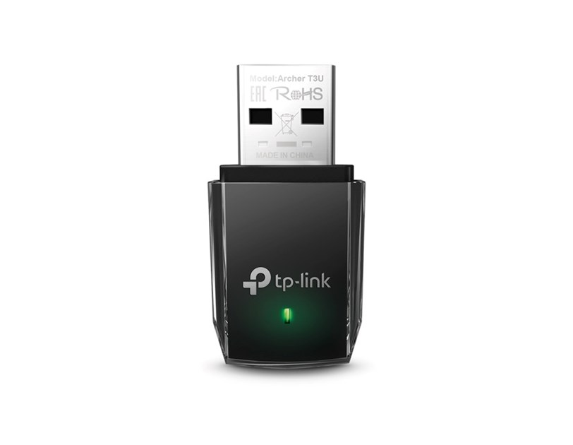 TP-Link AC1300 Archer T3U bežični Dual-Band MU-MIMO mini USB3.0 adapter 400Mbps/867Mbps (2.4GHz/5GHz), 802.11a/b/g/n/ac
