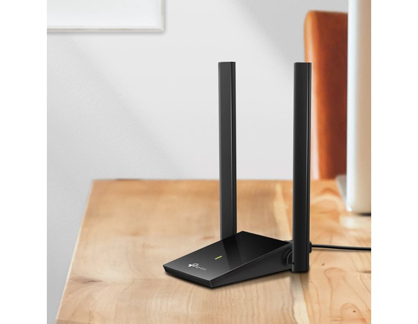 TP-Link AC1300 Archer T4U Plus bežični Dual-Band USB3.0 adapter 400Mbps/867Mbps (2.4GHz/5GHz), 802.11a/b/g/n/ac, 2×5dBi antene