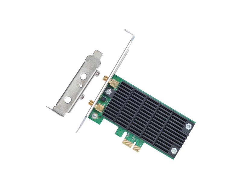 TP-Link AC1200 Archer T4E bežični Dual-Band PCI-E adapter 300Mbps/867Mbps (2.4GHz/5GHz), 802.11a/b/g/n/ac, 2×odvojive antene