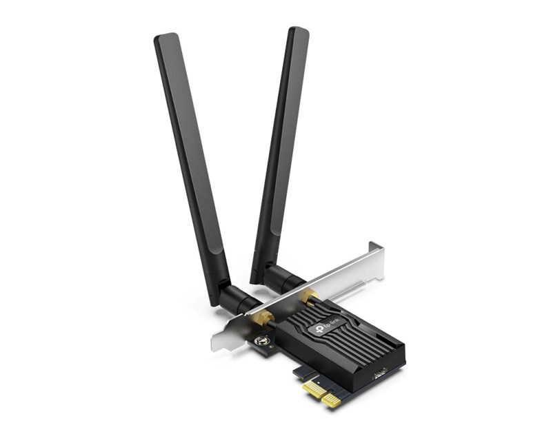 TP-Link AX3000 Archer TX55E bežični Dual-Band Wi-Fi 6 BT5.2 PCI-E adapter 574Mbps/2402Mbps (2.4GHz/5GHz), 802.11ax/ac/n/a/g/b, 2× dual band antene