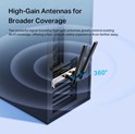 TP-Link AX3000 Archer TX55E bežični Dual-Band Wi-Fi 6 BT5.2 PCI-E adapter 574Mbps/2402Mbps (2.4GHz/5GHz), 802.11ax/ac/n/a/g/b, 2× dual band antene