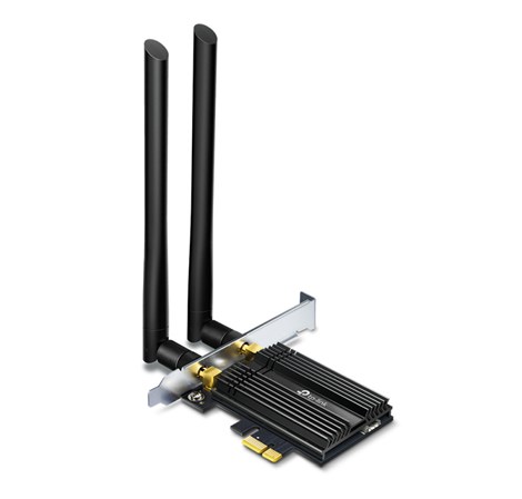 TP-Link AX3000 Archer TX50E bežični Dual-Band Wi-Fi 6 BT5.0 PCI-E adapter 574Mbps/2402Mbps (2.4GHz/5GHz), 802.11ax/ac/n/a/g/b, 2× 5dBi antene