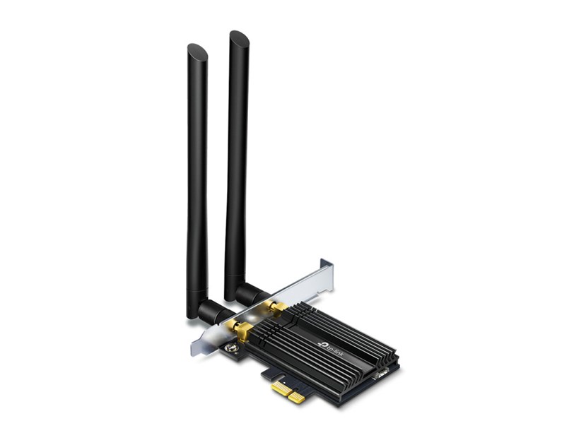 TP-Link AX3000 Archer TX50E bežični Dual-Band Wi-Fi 6 BT5.0 PCI-E adapter 574Mbps/2402Mbps (2.4GHz/5GHz), 802.11ax/ac/n/a/g/b, 2× 5dBi antene