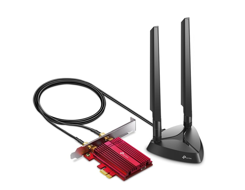 TP-Link AX5400 Archer TXE75E bežični Tri-Band Wi-Fi 6E BT5.3 PCI-E adapter 574Mbps/2402Mbps/2402Mbps (2.4GHz/5GHz/6GHz), 802.11ax/ac/n/a/g/b, 2×antene