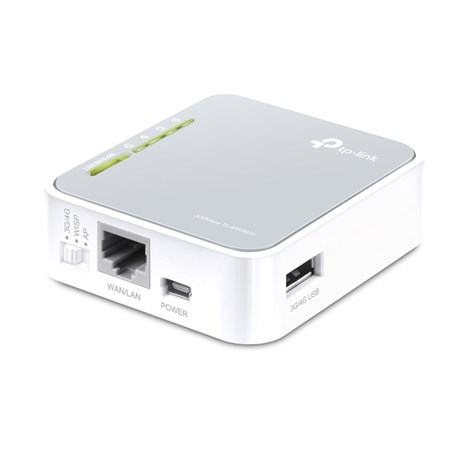 TP-Link bežični prijenosni N 3G/4G usmjerivač (Router) 150Mbps (2.4GHz), 802.11n/g/b, LAN/WAN, USB2.0 za 3G/4G modem, interna antena