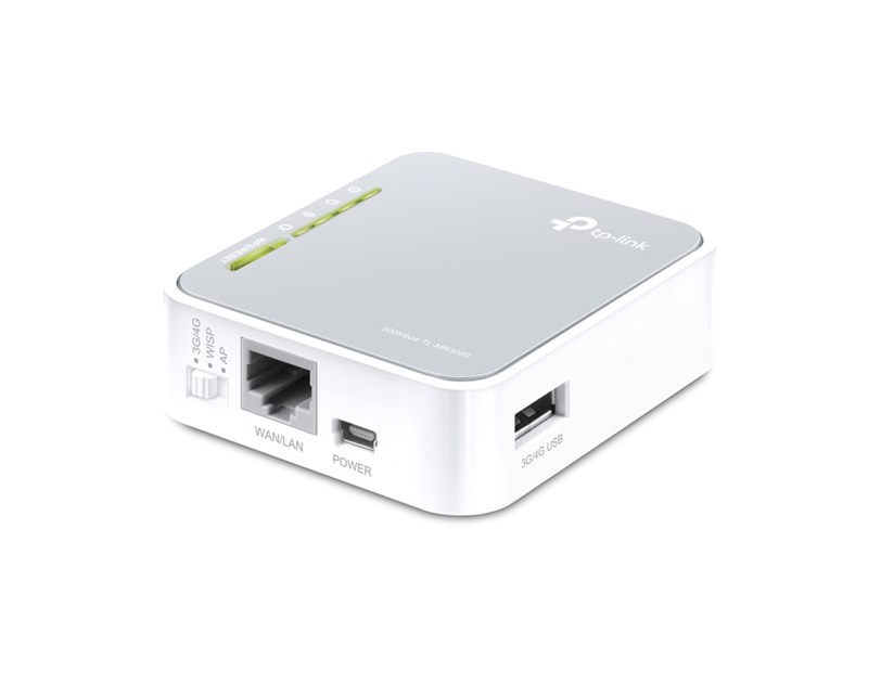 TP-Link bežični prijenosni N 3G/4G usmjerivač (Router) 150Mbps (2.4GHz), 802.11n/g/b, LAN/WAN, USB2.0 za 3G/4G modem, interna antena