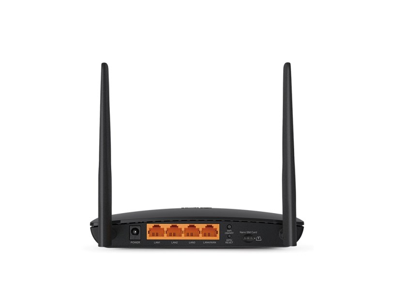 TP-Link AC1200 Archer MR400 bežični usmjerivač, Dual-Band 4G LTE, 300Mbps/867Mbps (2.4GHz/5GHz), 802.11a/b/g/n/ac, 1×WAN, 3×LAN, utor za SIM karticu, 2×odvojive antene 