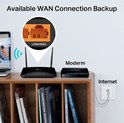 TP-Link AC1200 Archer MR400 bežični usmjerivač, Dual-Band 4G LTE, 300Mbps/867Mbps (2.4GHz/5GHz), 802.11a/b/g/n/ac, 1×WAN, 3×LAN, utor za SIM karticu, 2×odvojive antene 