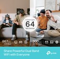 TP-Link AC1200 Archer MR600 bežični usmjerivač, Dual-Band 4G+Cat6, 300Mbps/867Mbps (2.4GHz/5GHz), 802.11a/b/g/n/ac, 1×GWAN, 3×GLAN, microSIM, 2×odvojive antene 