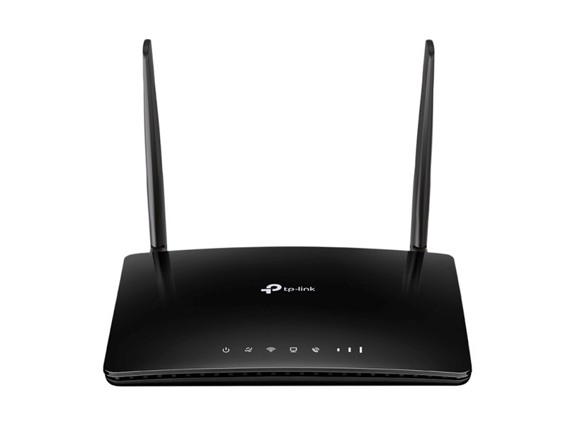 TP-Link bežični N 4G LTE usmjerivač (Router) 300Mbps (2.4GHz), 802.11b/g/n, 4G modem, 3×LAN/1×WAN, 1×Telefon port, SIM, 2× LTE odvojive antene
