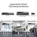 TP-Link Omada Gigabit VPN usmjerivač (Router), 2×10G-LAN SFP+, 1×G-WAN/LAN, 8×G-WAN/LAN, 1×Rj45 console, 2×USB