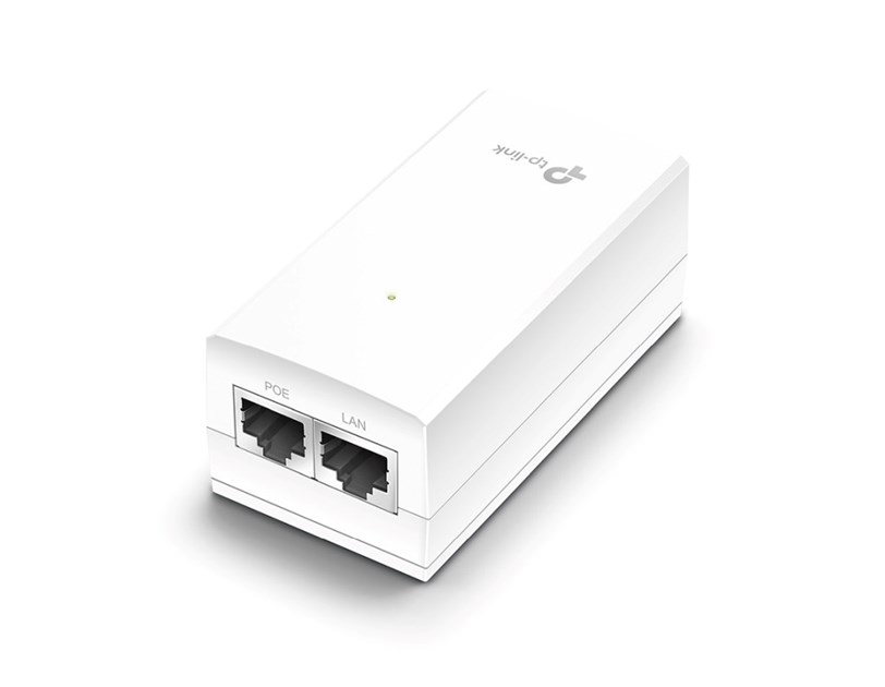 TP-Link Gigabit Passive PoE adapter 24VDCr,2 x 10/100/1000Mbps RJ45 Port, Plug & Play