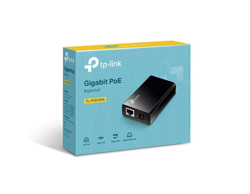 TP-Link PoE Injector adapter, IEEE 802.3af compliant, plastično kućište