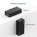 TP-Link PoE++ Injector Adapter, 1×Gbit PoE Port, 1×Gbit Non-PoE Port, 802.3at/af/bt, Data+Power po istom kablu do 100m, metalno kućište