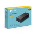 TP-Link PoE++ Injector Adapter, 1×Gbit PoE Port, 1×Gbit Non-PoE Port, 802.3at/af/bt, Data+Power po istom kablu do 100m, metalno kućište