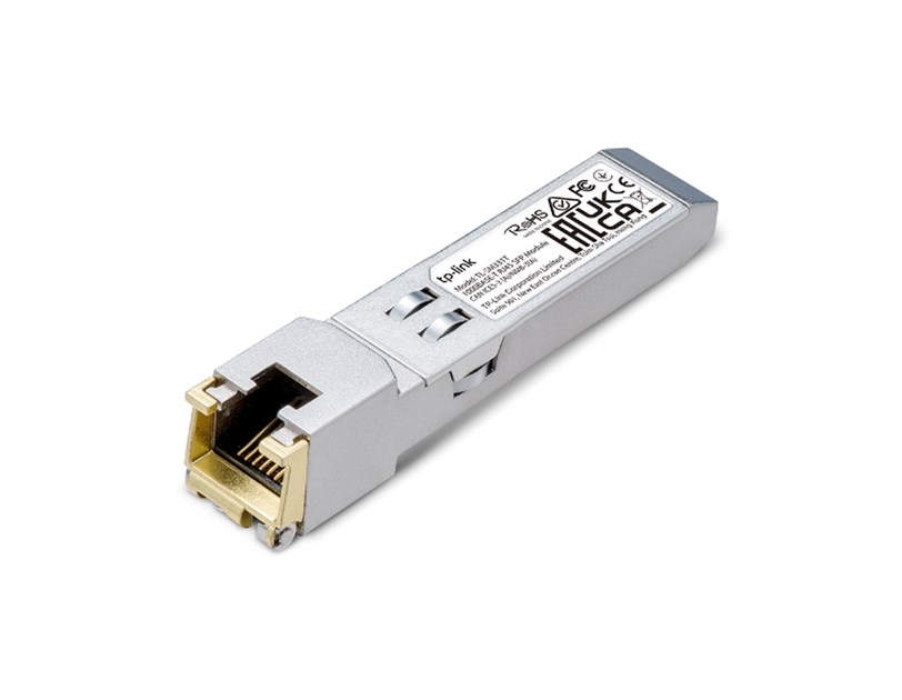 TP-Link 1000BASE-T RJ45 SFP Modul, 1×1000Mbps RJ45, do 100m
