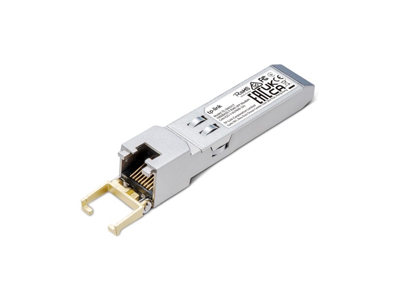 TP-Link 1000BASE-T RJ45 SFP Modul, 1×1000Mbps RJ45, do 100m
