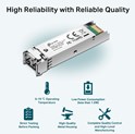 TP-Link Gigabit SFP modul, Multi-mod, MiniGBIC, LC sučelje, do 550/275m udaljenost