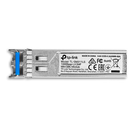 TP-Link Gigabit SFP modul, Single-mod, MiniGBIC, LC sučelje, do 10km udaljenost