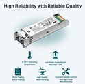 TP-Link Gigabit SFP modul, Single-mod, MiniGBIC, LC sučelje, do 10km udaljenost
