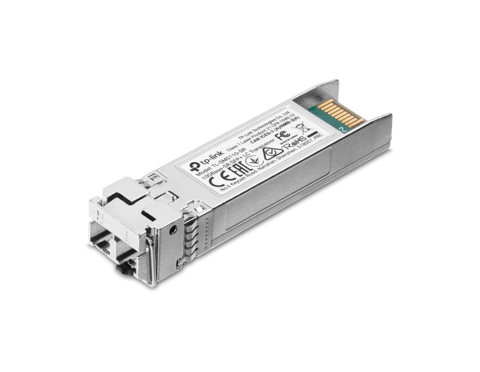 TP-Link 10G-SR SFP+ LC 850nm Multi-mode, LC Duplex konektor, do 300m