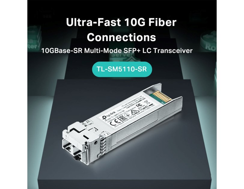 TP-Link 10G-SR SFP+ LC  850nm Multi-mode, LC Duplex konektor, do 300m
