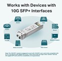 TP-Link 10G-SR SFP+ LC  850nm Multi-mode, LC Duplex konektor, do 300m
