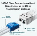 TP-Link 10G-SR SFP+ LC  850nm Multi-mode, LC Duplex konektor, do 300m