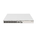 MikroTik Cloud Router 100G Switch CRS520-4XS-16XQ-RM, 16x100G QSFP28 Ports, 4x 25G SFP28 Ports, 4 Gb RAM, OSPF/BGP, 128MB NAND