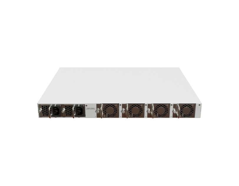 MikroTik Cloud Router 100G Switch CRS520-4XS-16XQ-RM, 16x100G QSFP28 Ports, 4x 25G SFP28 Ports, 4 Gb RAM, OSPF/BGP, 128MB NAND
