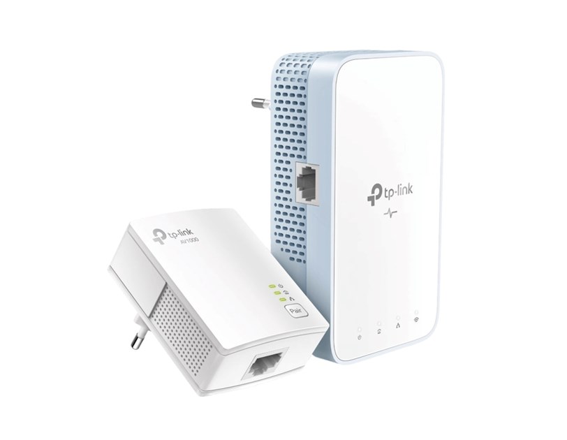 TP-Link AV1000 Powerline bežični mrežni adapter, 300Mbps/433Mbps (2.4GHz/5GHz), 2×GLAN (TL-WPA7517 & TL-PA7017)
