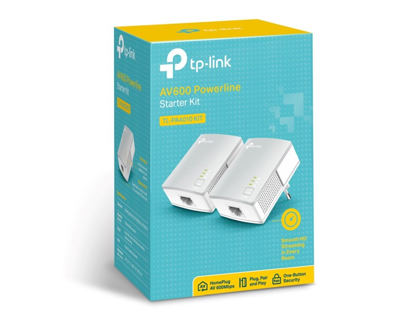 TP-Link Nano Powerline mrežni adapter 600Mbps, Homeplug AV (duplo pakiranje)