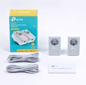 TP-Link AV600 Powerline mrežni adapter, 600Mbps, 1× mrežni ulaz, dodatna strujna utičnica, HomePlug AV (duplo pakiranje)