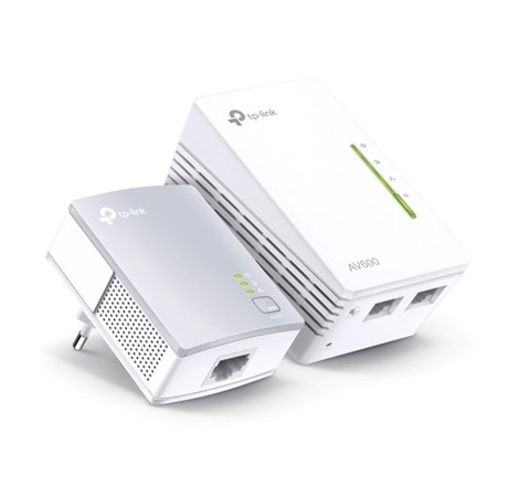 TP-Link AV600 Powerline bežični mrežni adapter, 300Mbps/600Mbps (2.4GHz/5GHz), HomePlug AV, Plug and Play (TL-WPA4220 & TL-PA4010)
