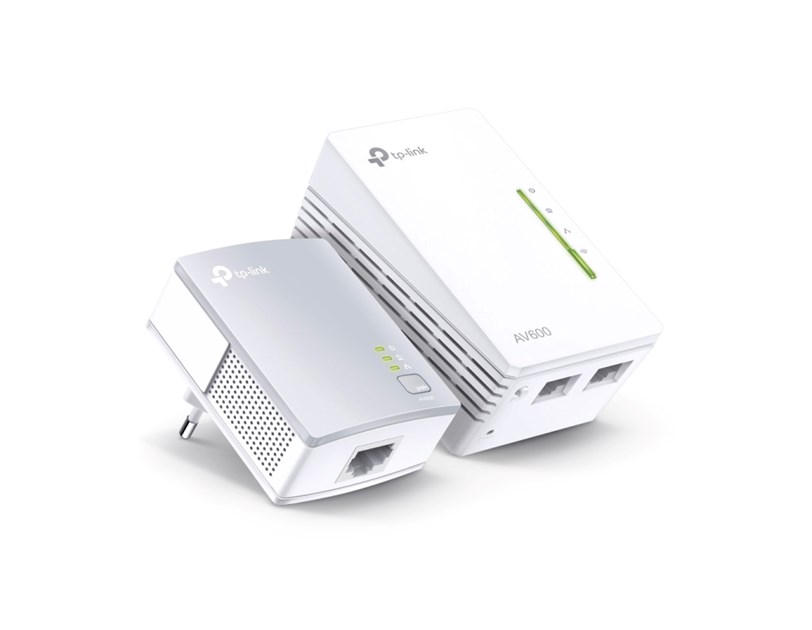 TP-Link AV600 Powerline bežični mrežni adapter, 300Mbps/600Mbps (2.4GHz/5GHz), HomePlug AV, Plug and Play (TL-WPA4220 & TL-PA4010)
