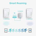 TP-Link AV600 Powerline bežični mrežni adapter, 300Mbps/600Mbps (2.4GHz/5GHz), HomePlug AV, Plug and Play (TL-WPA4220 & TL-PA4010)