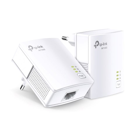 TP-Link AV1000 Powerline Gigabit mrežni adapter, 1000Mbps, HomePlug AV (duplo pakiranje)