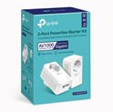TP-Link AV1000 Powerline Gigabit mrežni adapter, 1000Mbps, dodatna strujna utičnica, 2×G-LAN, HomePlug AV2 (duplo pakiranje)
