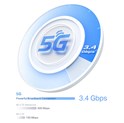 TP-Link AX3000 5G Whole Home Mesh WiFi 6, 574Mbps/2402Mbps (2.4GHz/5GHz), 802.11ax/ac/n/a/b/g, 1× 2.5 Gbps port + 2× Gigabit port, Deco App