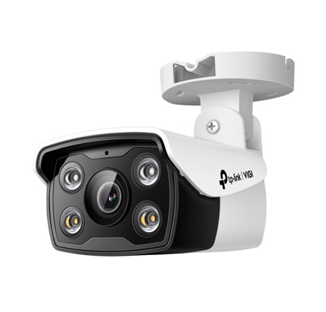 TP-Link VIGI C340 Full color kamera 2K 4MP, H.265+, 4mm leća, RJ45, PoE/12V DC, Night Vision, microSD, dvosmjerni audio, detekcija pokreta, vodootporna IP67, VIGI app