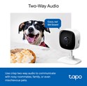 TP-Link Tapo C110 kamera UHD 3MP, H.264, Advanced Night Vision, microSD, dvosmjerni audio, detekcija pokreta, Wi-Fi, Tapo app 