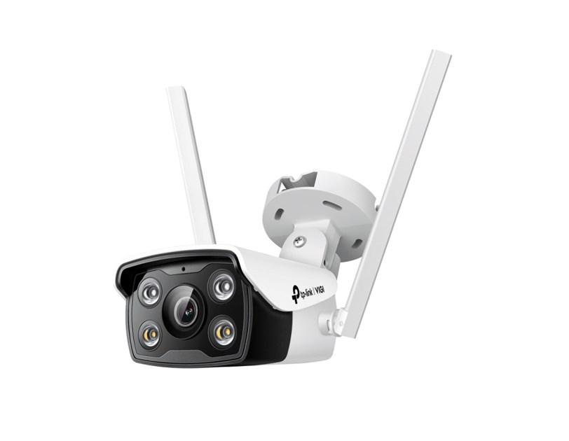 TP-Link VIGI C340-W Full color kamera 2K 4MP, H.265+, 4mm leća, RJ45, Night Vision, microSD, dvosmjerni detekcija pokreta, vodootporna IP66, VIGI app