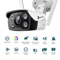 TP-Link VIGI C340-W Full color kamera 2K 4MP, H.265+, 4mm leća, RJ45, Night Vision, microSD, dvosmjerni detekcija pokreta, vodootporna IP66, VIGI app