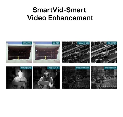 TP-Link VIGI C340-W Full color kamera 2K 4MP, H.265+, 4mm leća, RJ45, Night Vision, microSD, dvosmjerni detekcija pokreta, vodootporna IP66, VIGI app